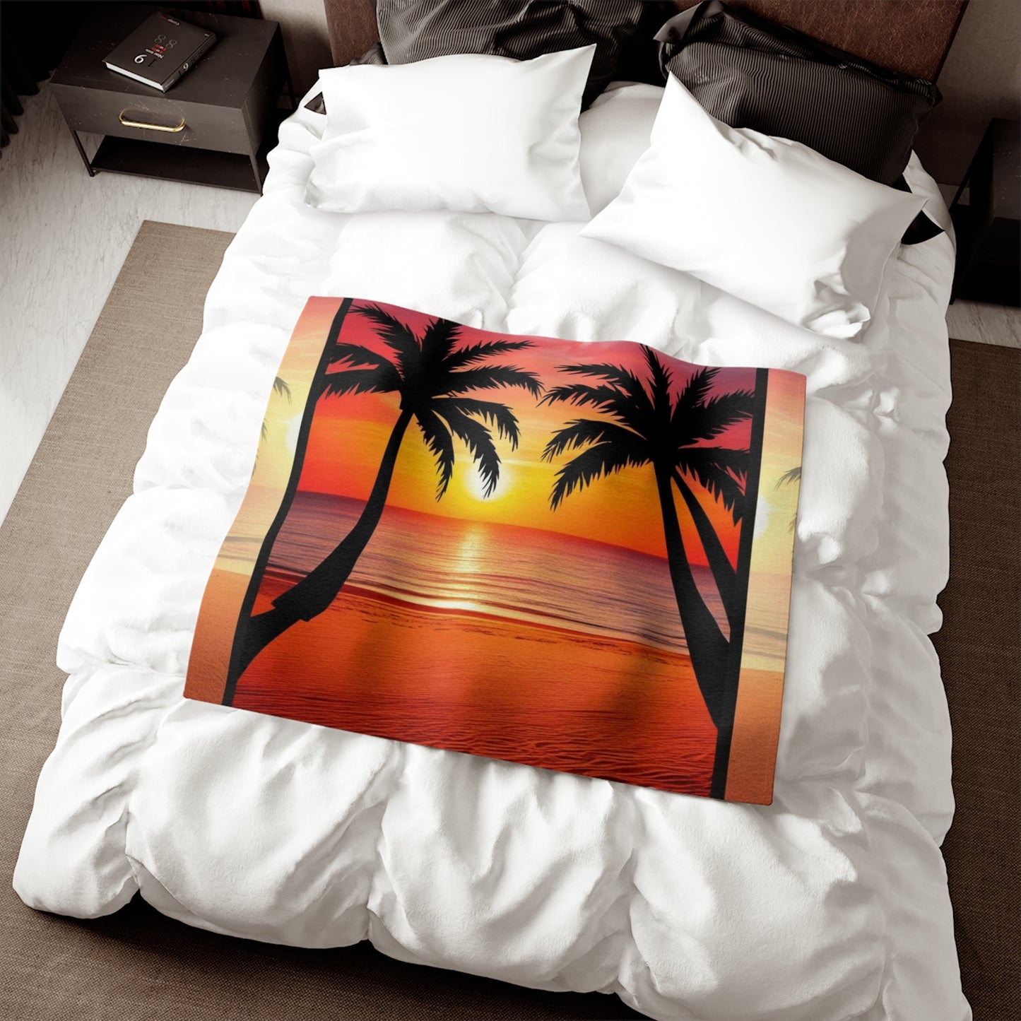 Brilliant Sunrise Sweatshirt Blanket