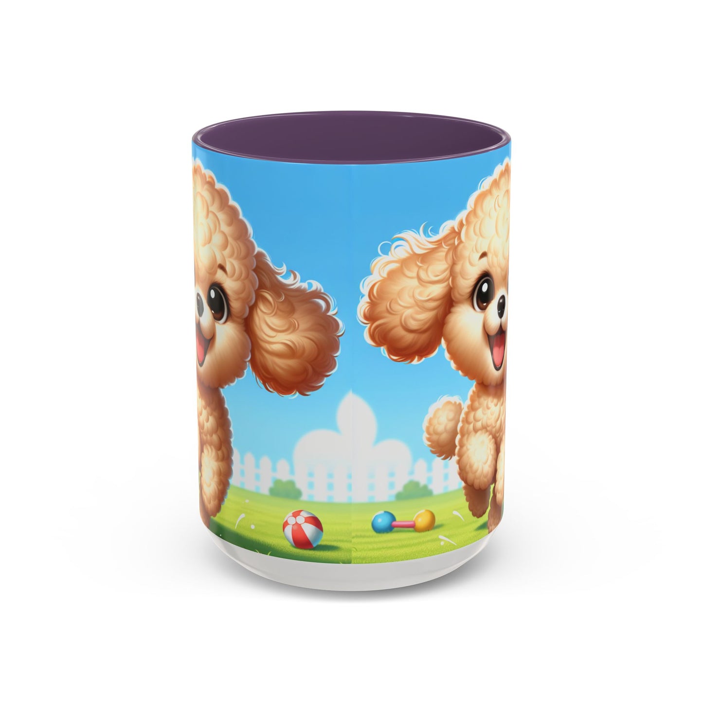 Miniature Poodle Accent Coffee Mug - Perfect Gift for Dog Lovers