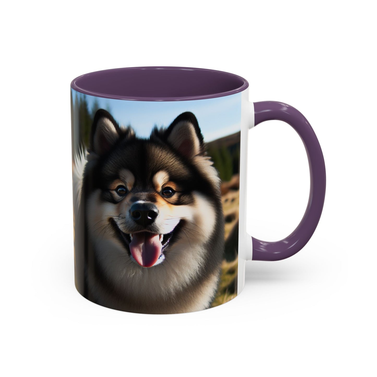 Norwegian Buhund Accent Coffee Mug - Perfect Gift for Dog Lovers