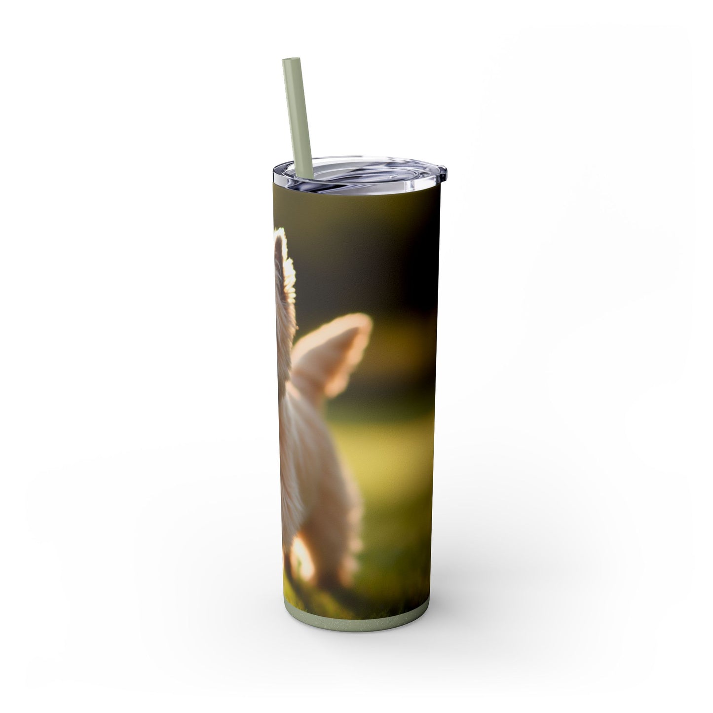 Cairn Terrier Tumbler with Straw, 20oz