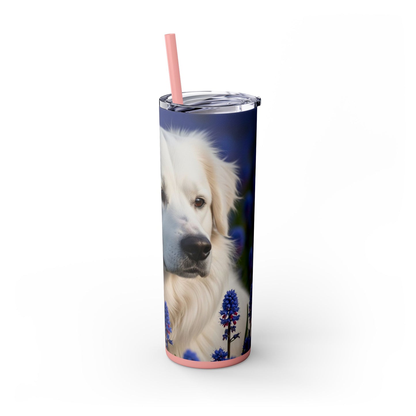 Portuguese Sheepdog Tumbler with Straw, 20oz