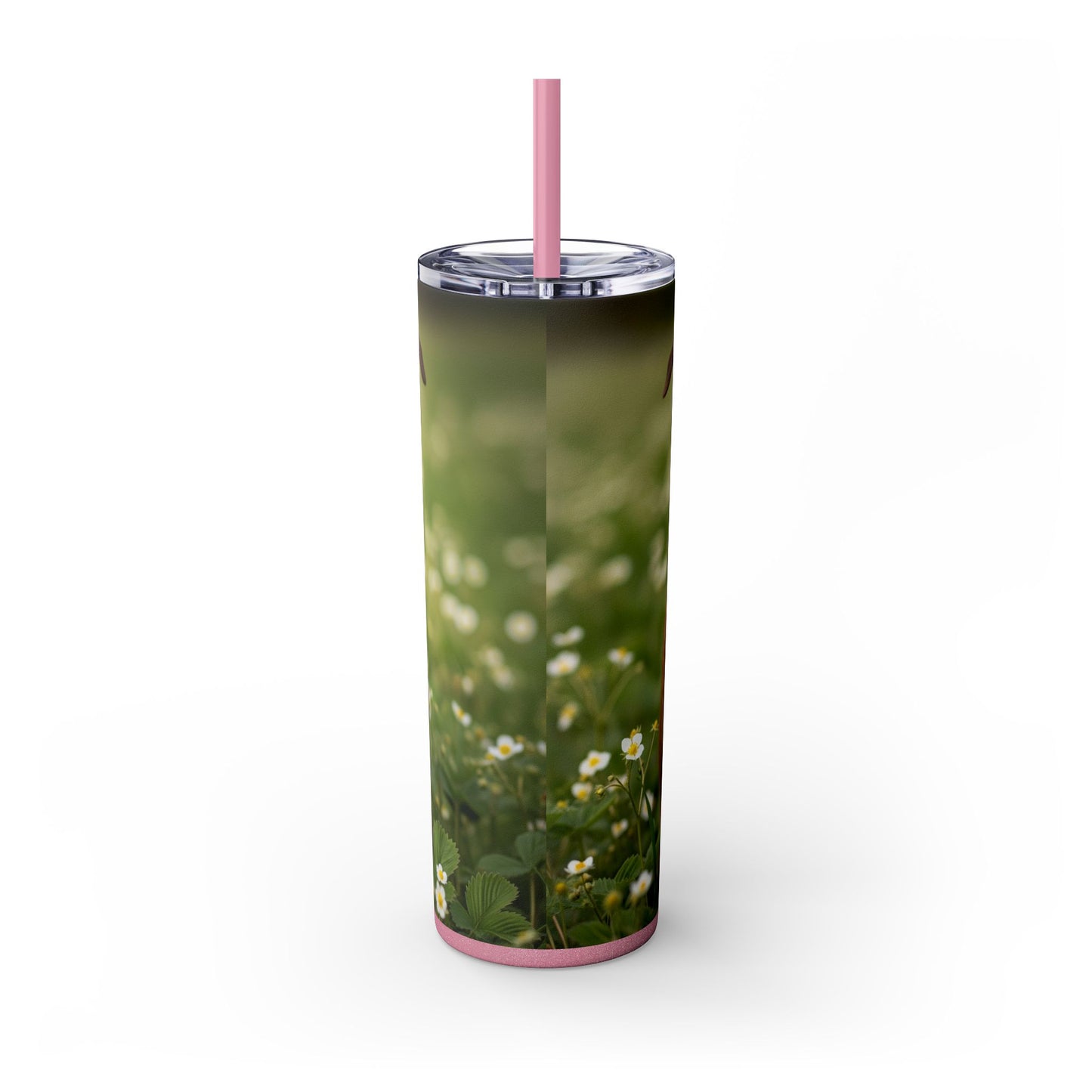 Staffordshire Bull Terrier Tumbler with Straw, 20oz