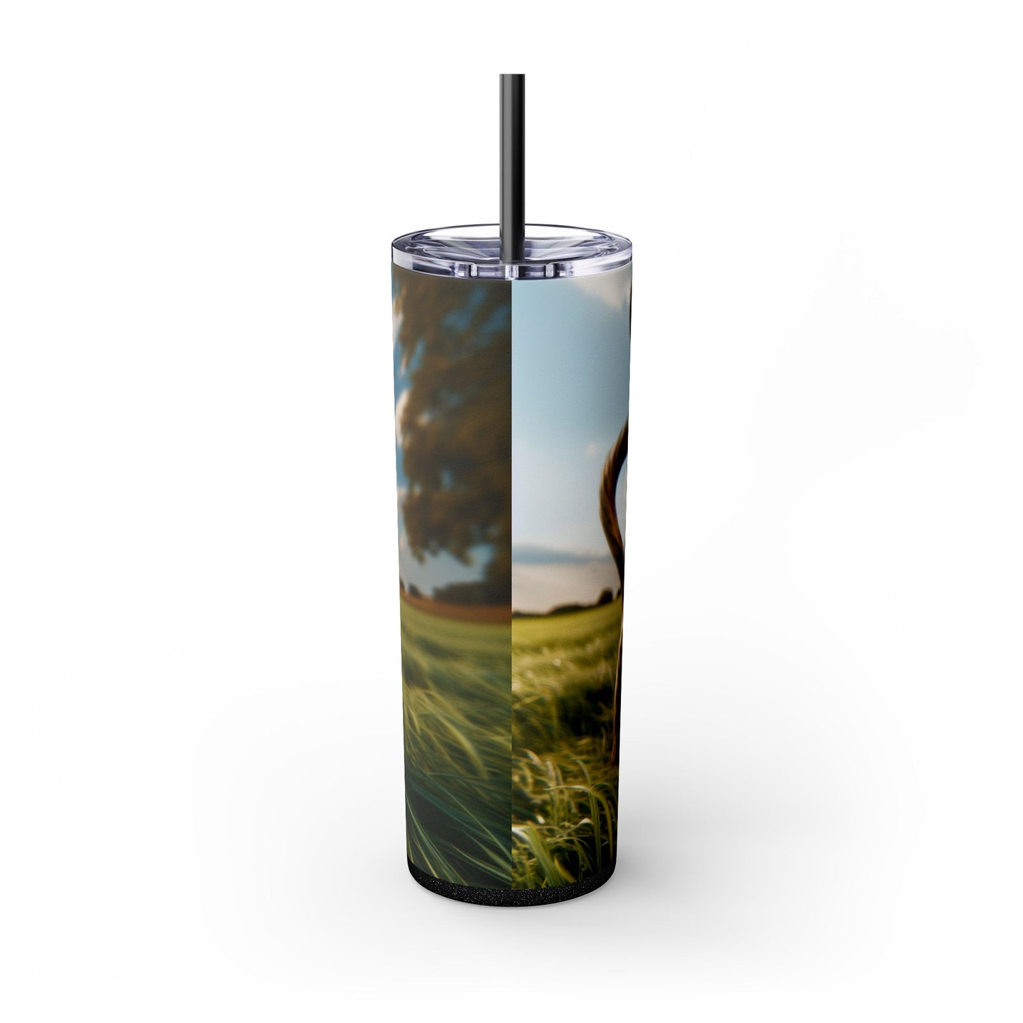 Treeing Tennessee Brindle Tumbler with Straw, 20oz