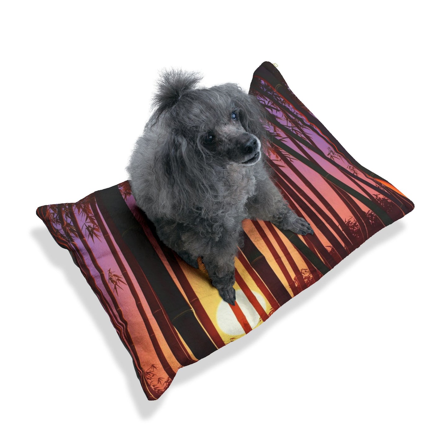 Bamboo Forest Sunrise Pet Bed