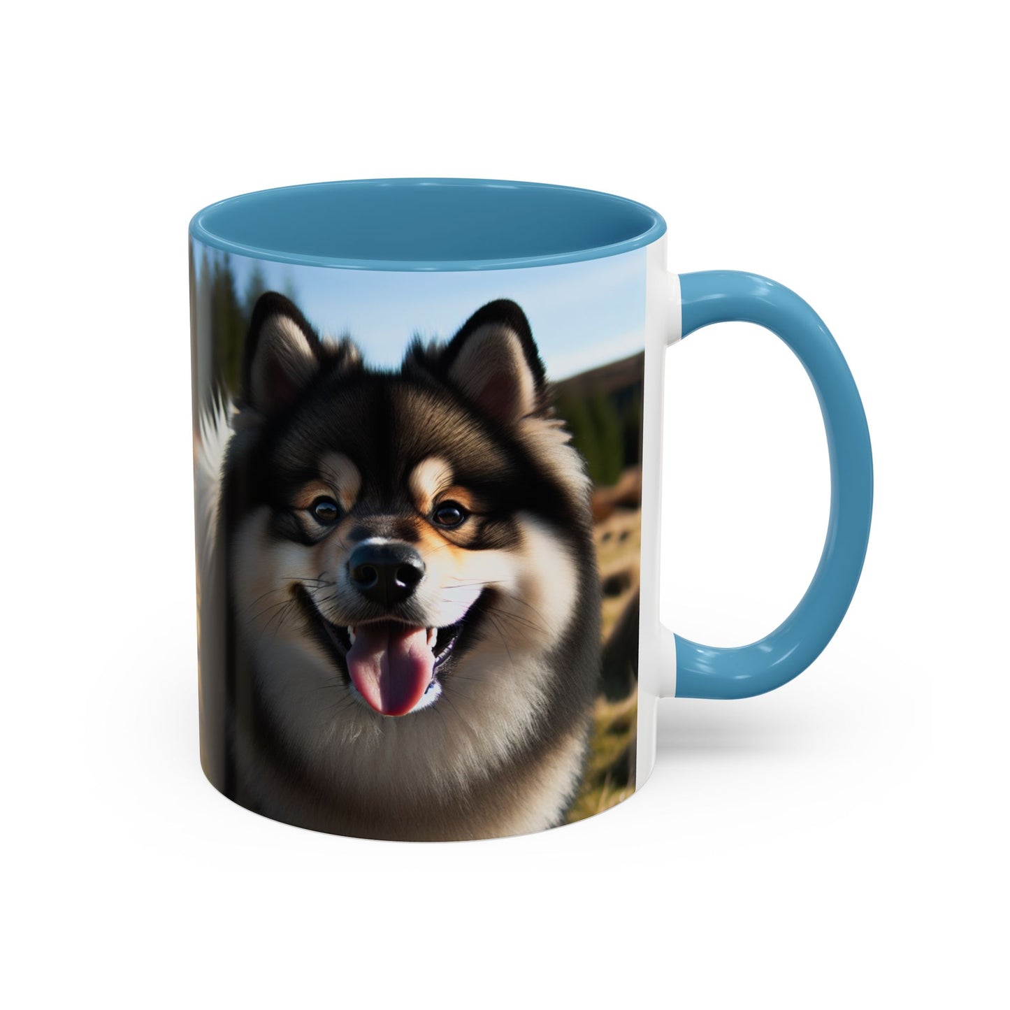 Norwegian Buhund Accent Coffee Mug - Perfect Gift for Dog Lovers