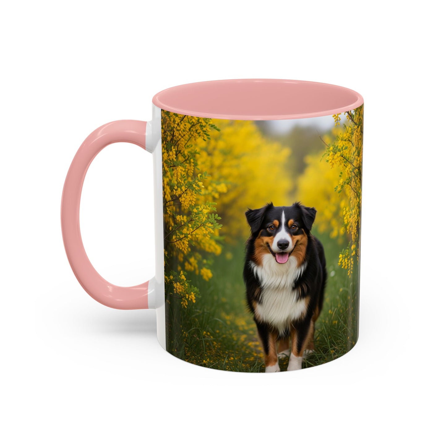 Australian Shepherd Accent Coffee Mug - Perfect Gift for Dog Lovers