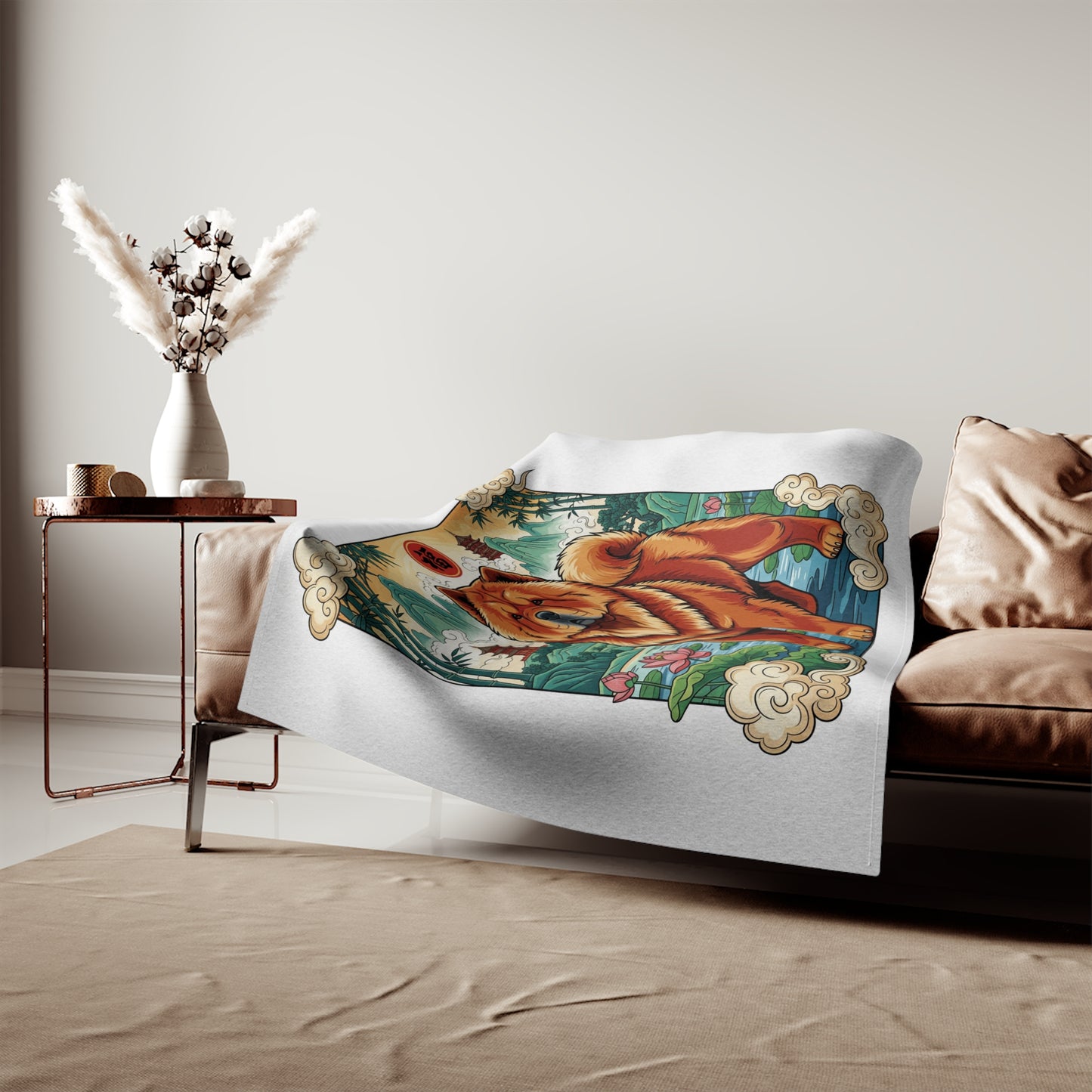 Chow Chow Sweatshirt Blanket