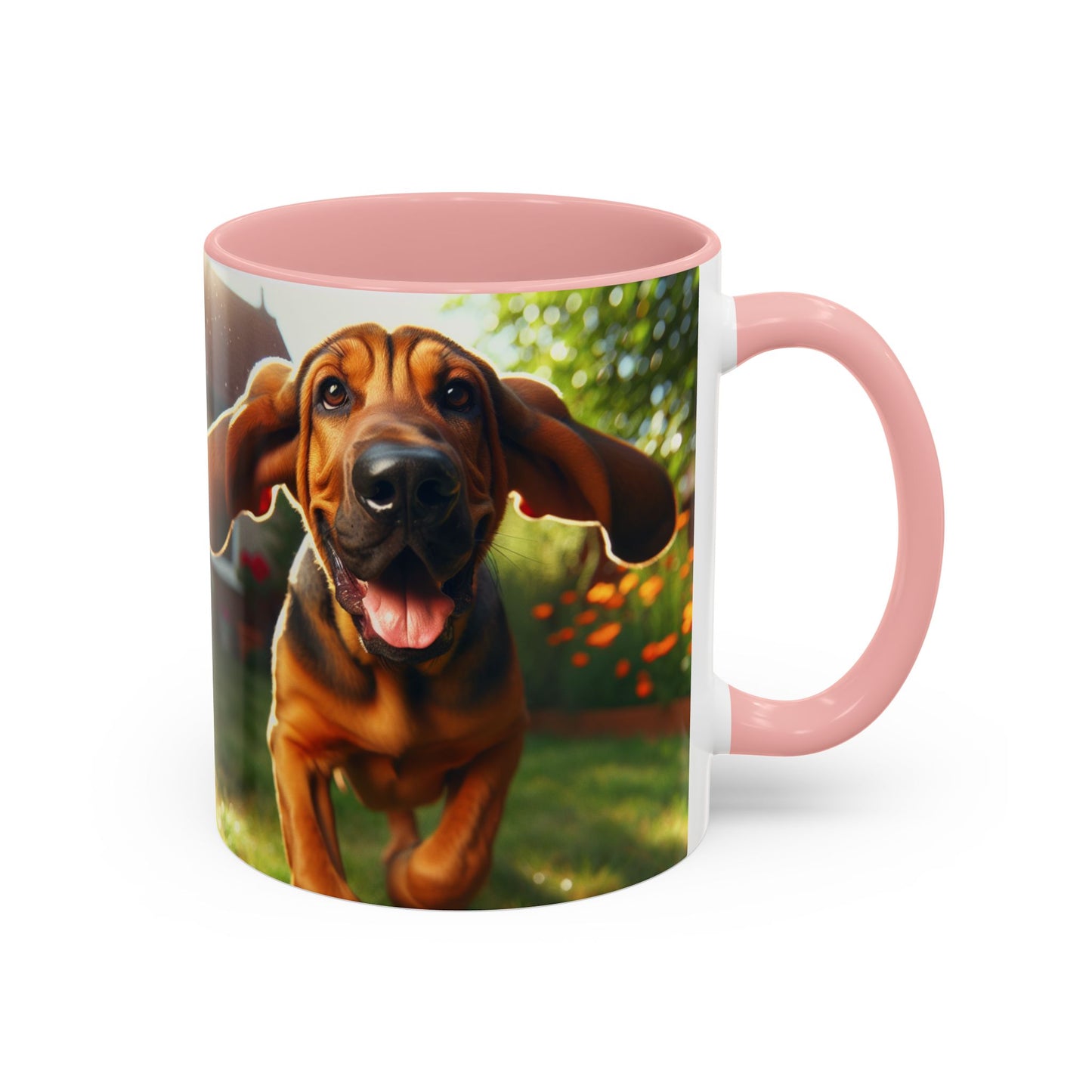Bloodhound Accent Coffee Mug - Perfect Gift for Dog Lovers
