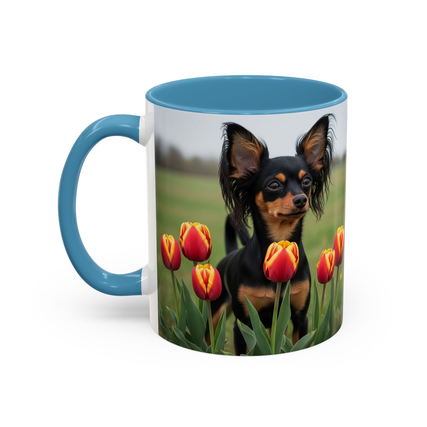 Russian Toy Dog Accent Coffee Mug - Perfect Gift for Dog Lovers