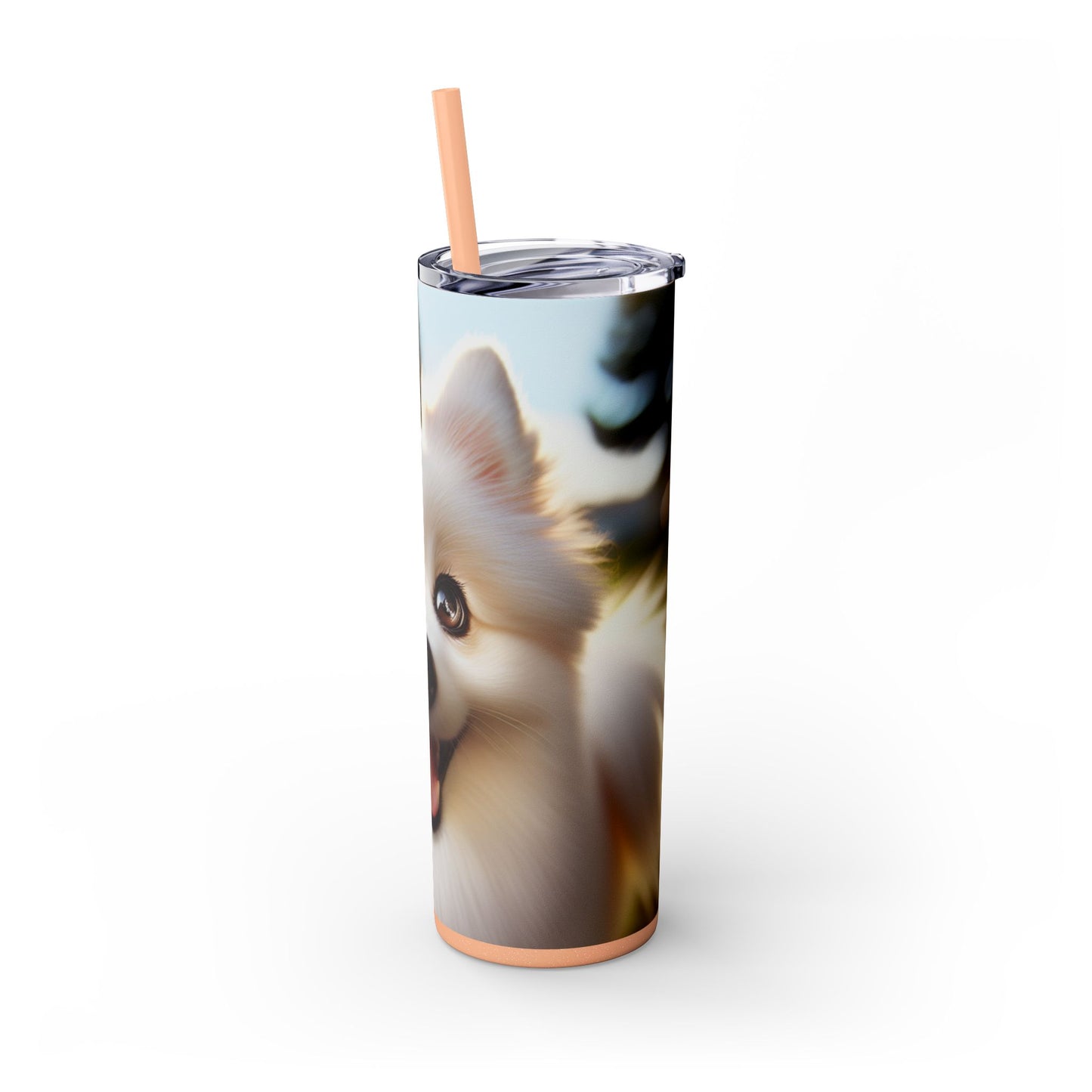 Volpino Italiano Tumbler with Straw, 20oz