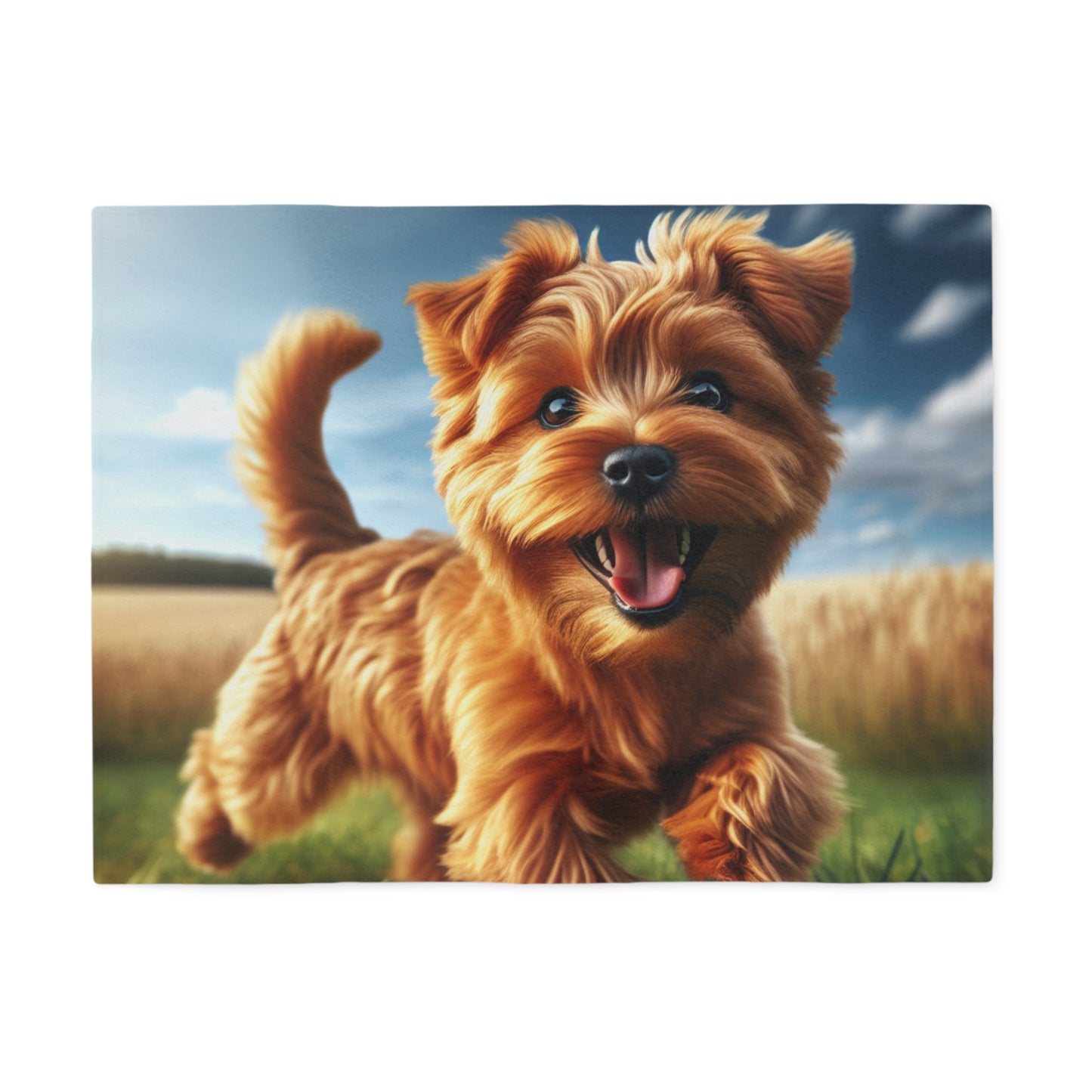 Norfolk Terrier Sweatshirt Blanket