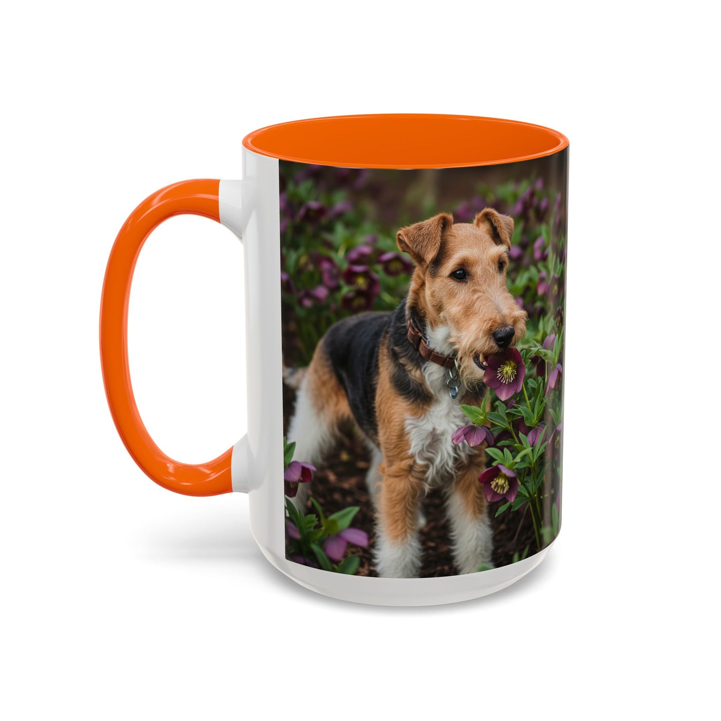 Wire Fox Terrier Accent Coffee Mug - Perfect Gift for Dog Lovers