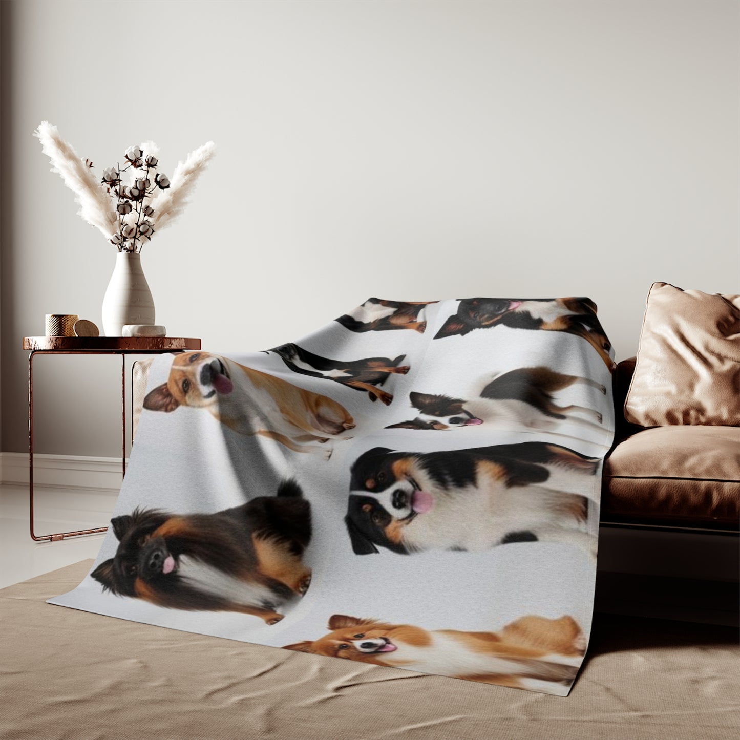 Chinese Dogs Sweatshirt Blanket