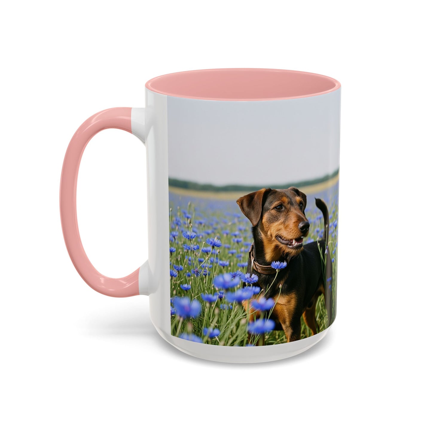 Deutscher Jagdterrier Accent Coffee Mug - Perfect Gift for Dog Lovers