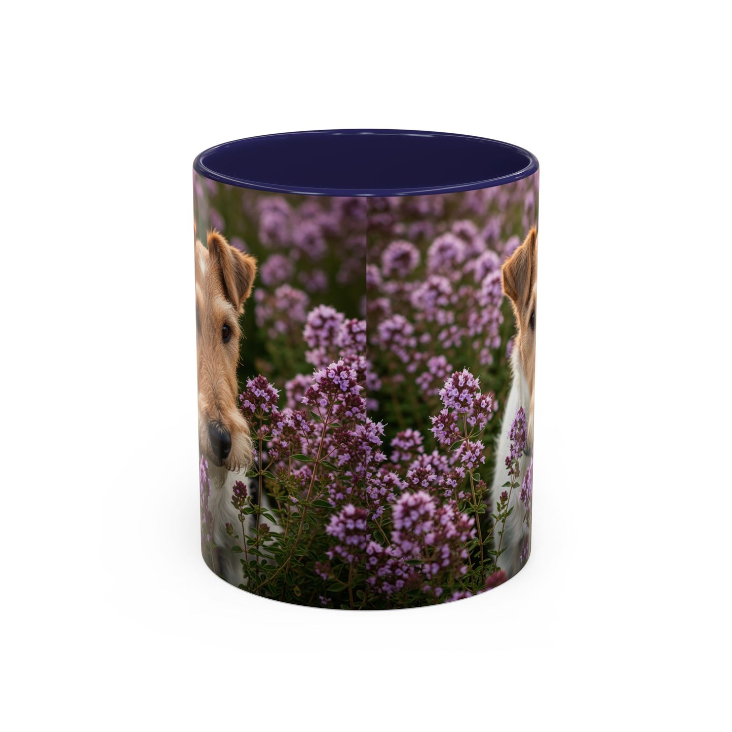 Fox Terrier Accent Coffee Mug - Perfect Gift for Dog Lovers