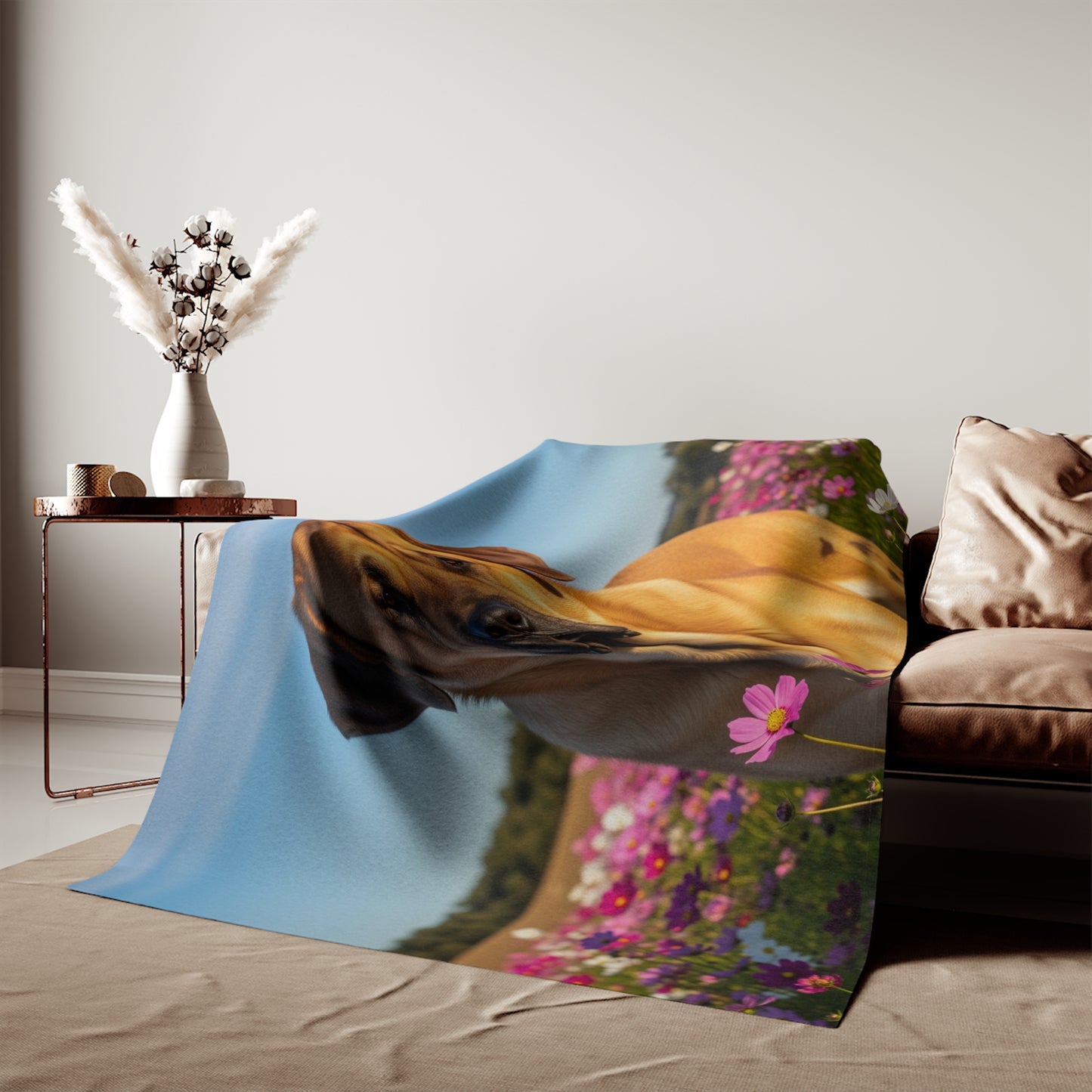 Spanish Mastiff Sweatshirt Blanket