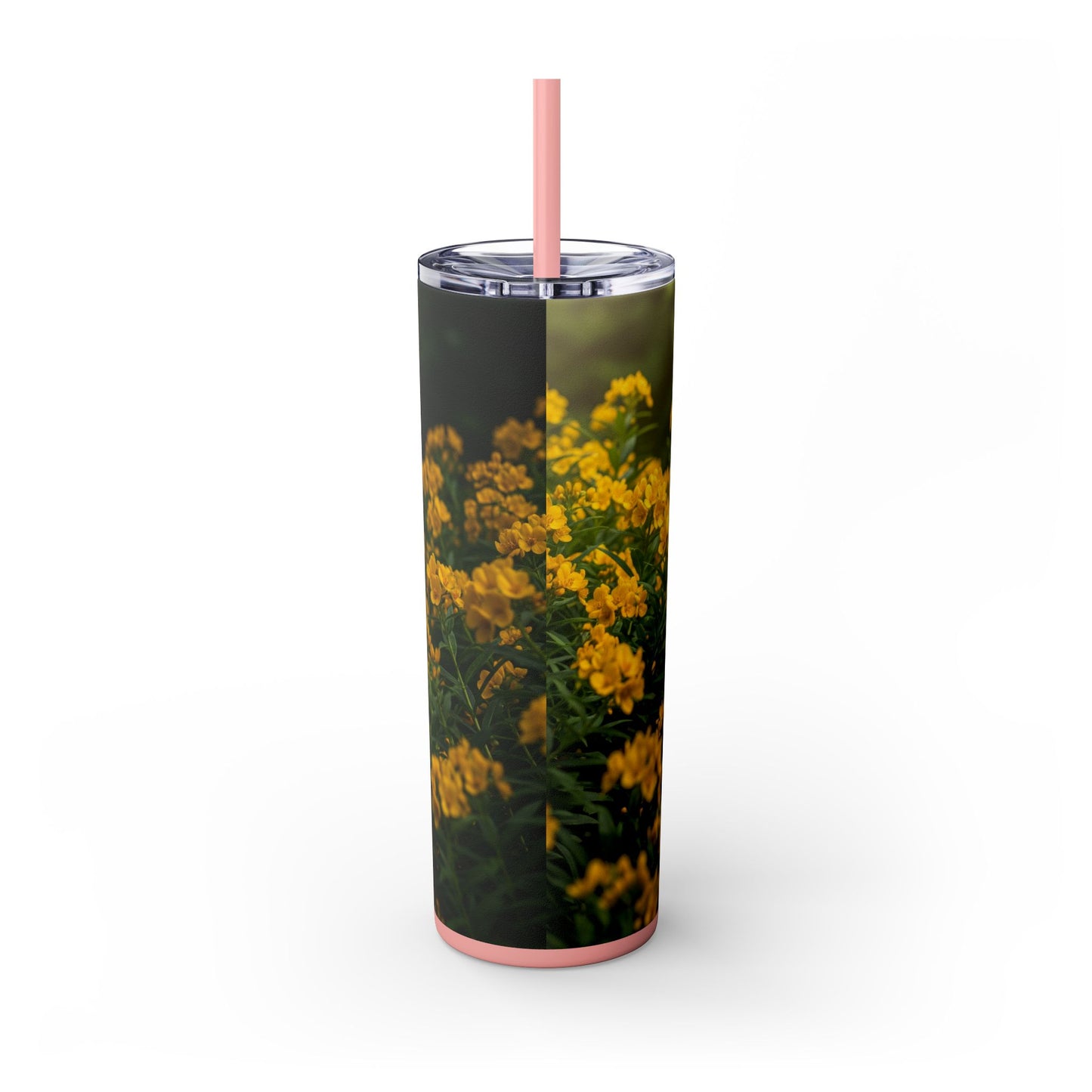 Labrador Retriever Skinny Tumbler with Straw, 20oz