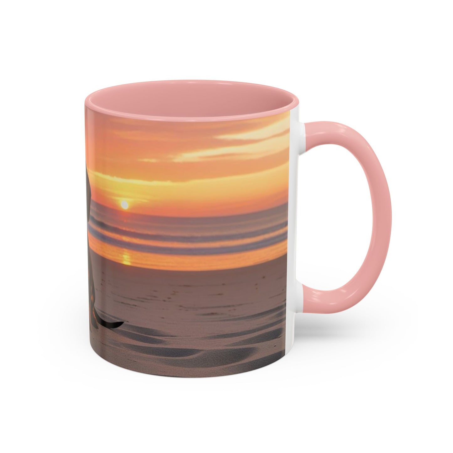 Dachshund Love Accent Coffee Mug - Perfect Gift for Dog Lovers
