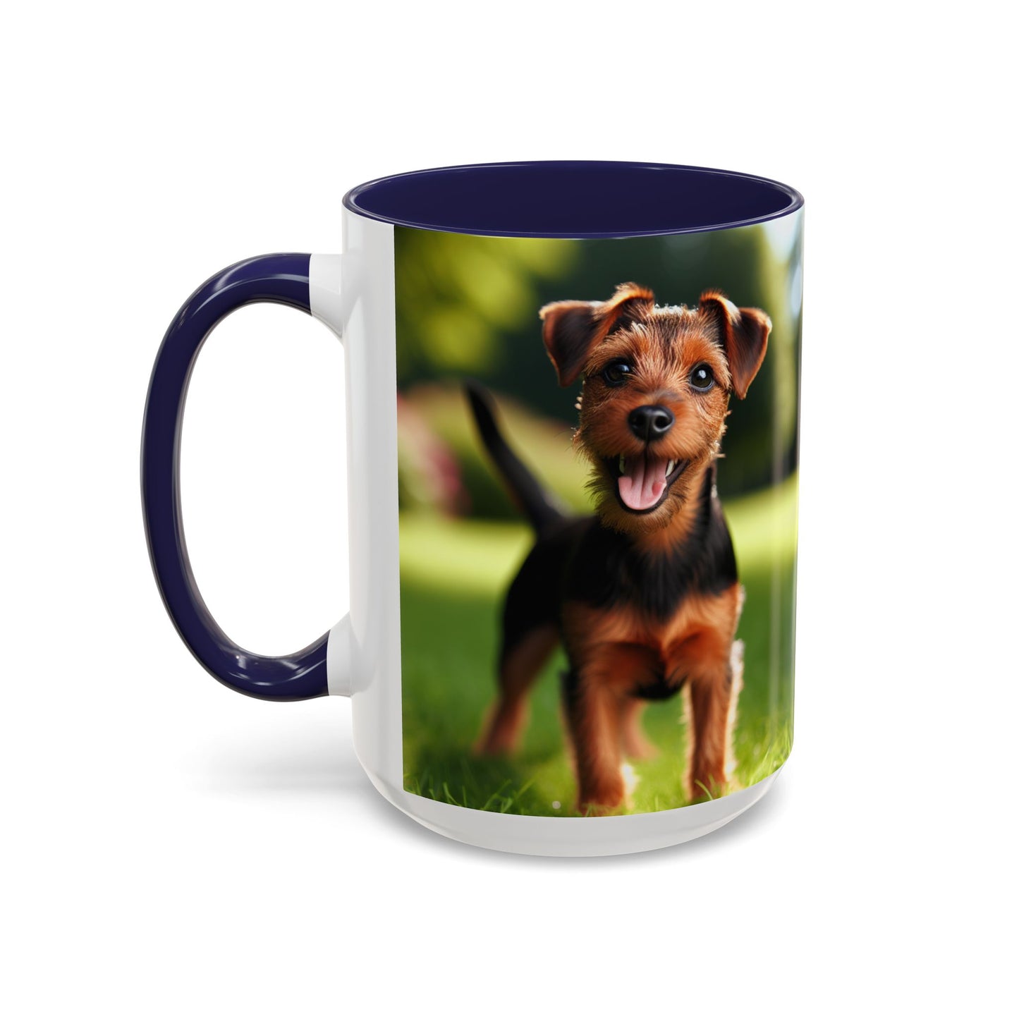 Deutscher Jagdterrier Accent Coffee Mug - Perfect Gift for Dog Lovers