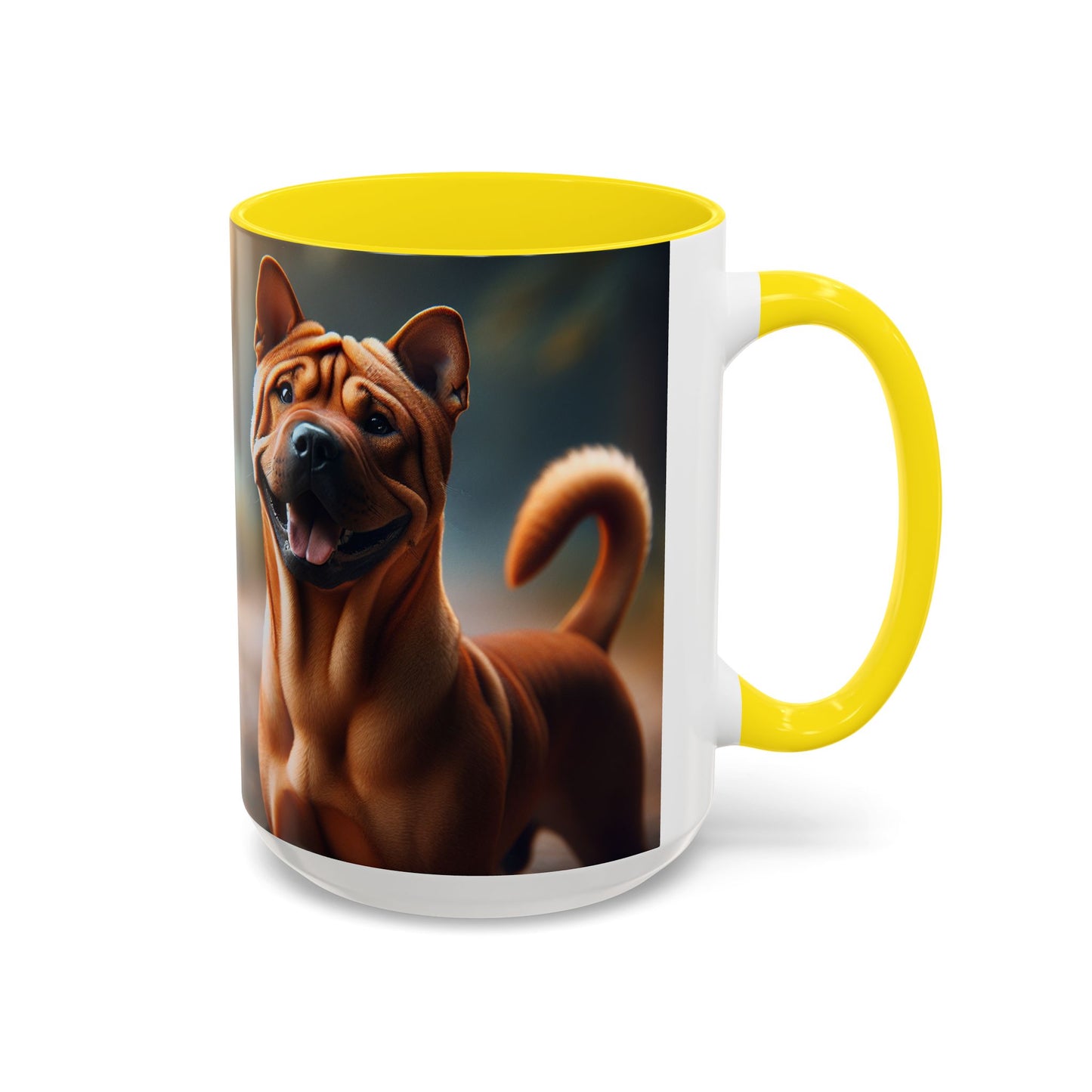 Chinese Chongqing Accent Coffee Mug - Perfect Gift for Dog Lovers