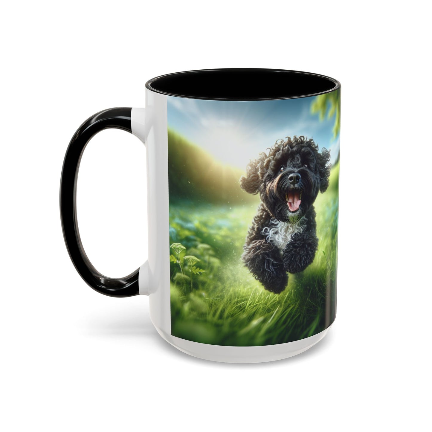 Portuguese Water Dog Accent Coffee Mug - Perfect Gift for Dog Lovers