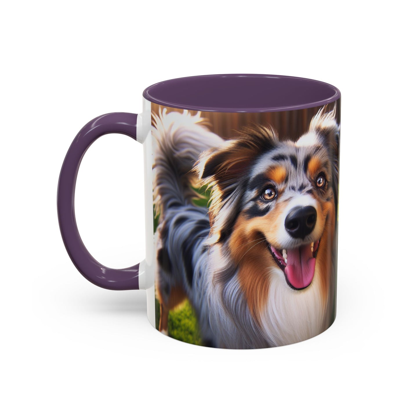 Australian Shepherd Accent Coffee Mug - Perfect Gift for Dog Lovers