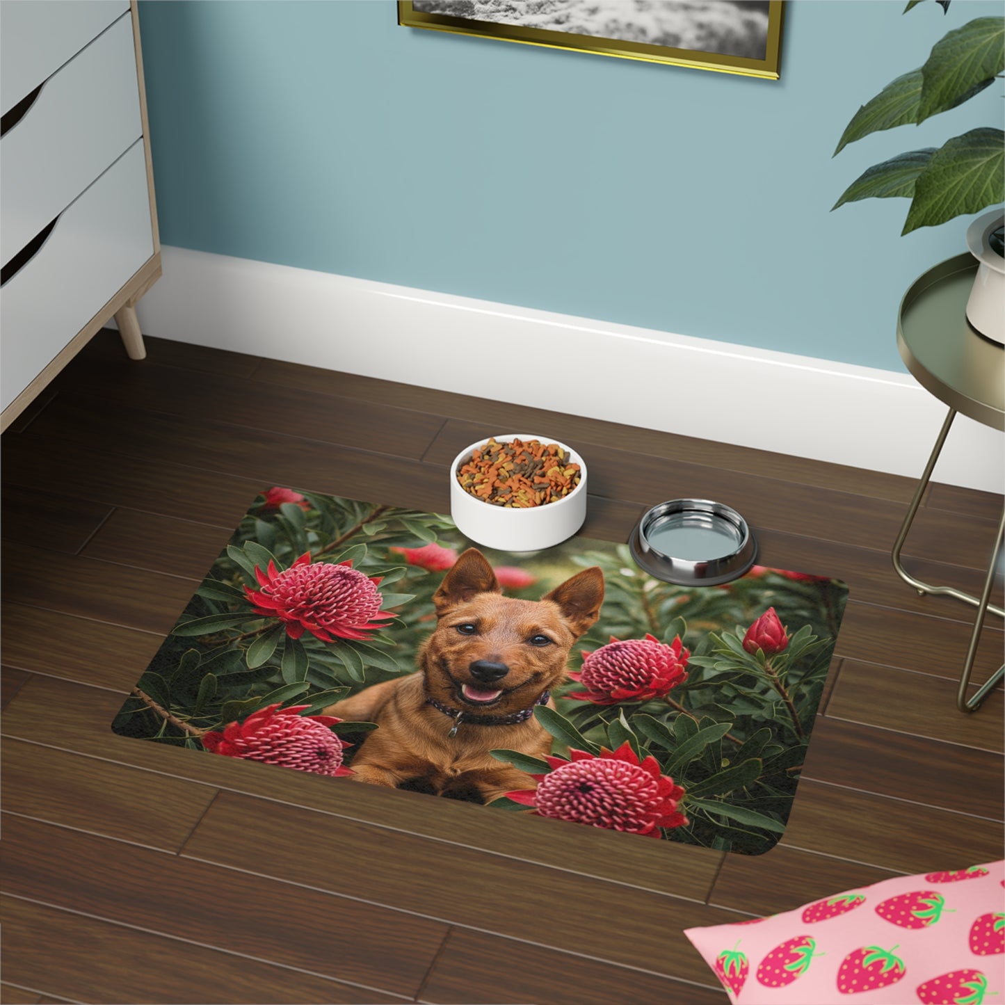 Pet Food Mat (12x18) - Australian Terrier
