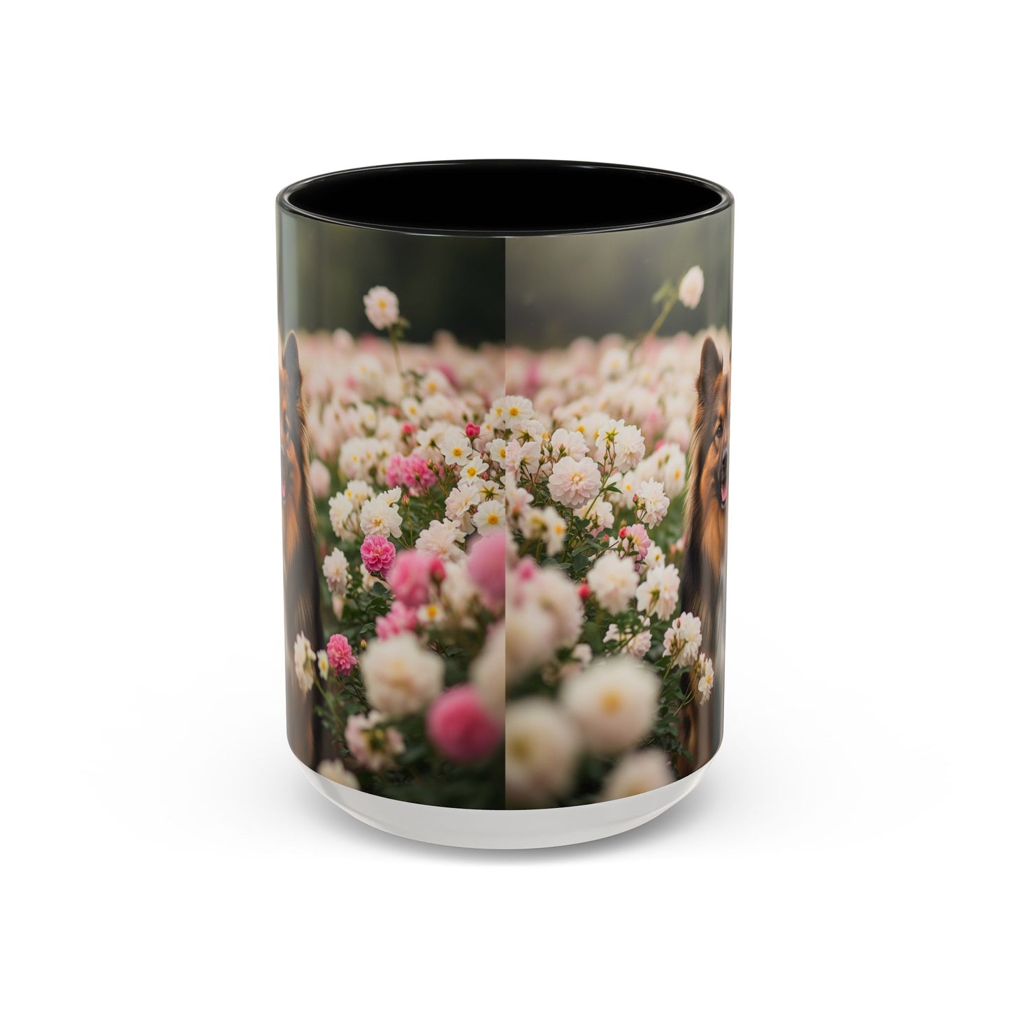 Bohemian Shepherd Accent Coffee Mug - Perfect Gift for Dog Lovers