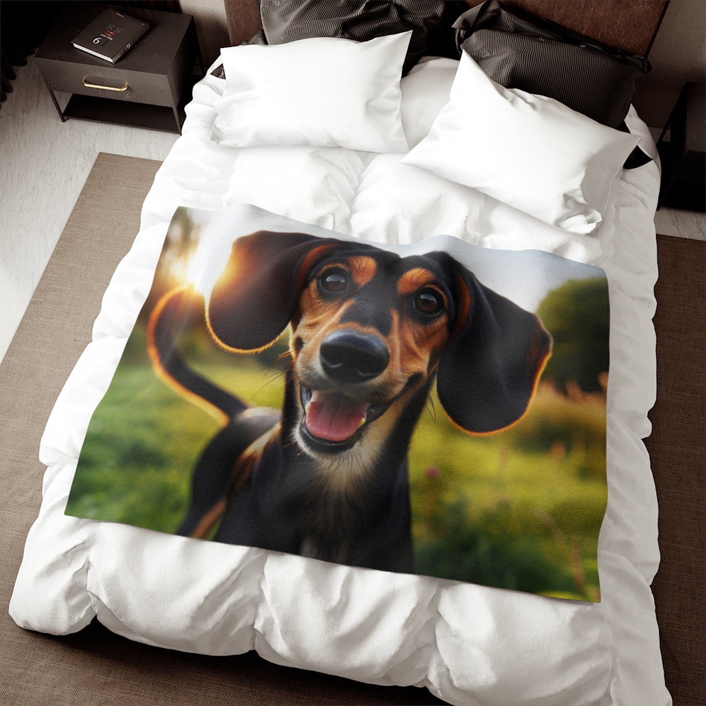 Transylvanian Hound Sweatshirt Blanket
