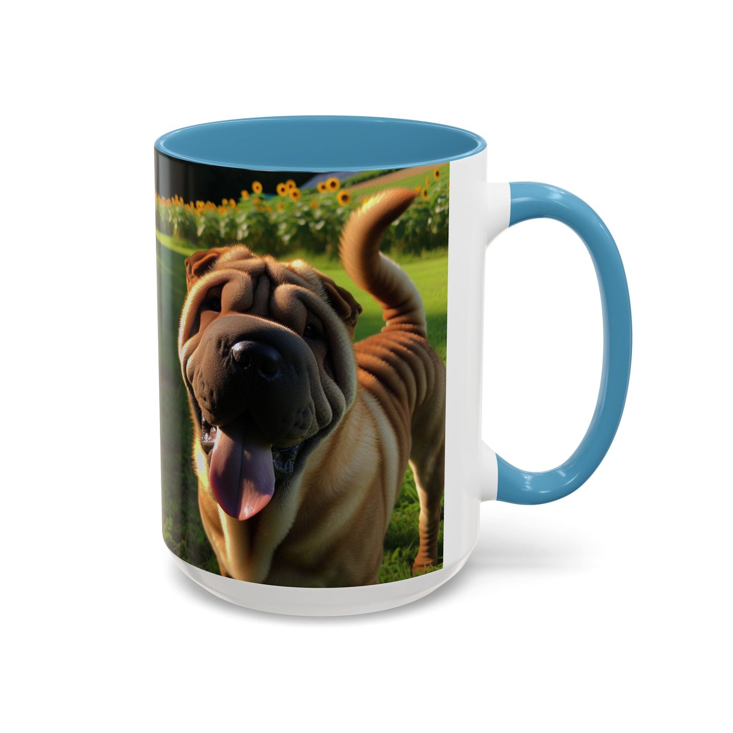 Shar-Pei Accent Coffee Mug - Perfect Gift for Dog Lovers