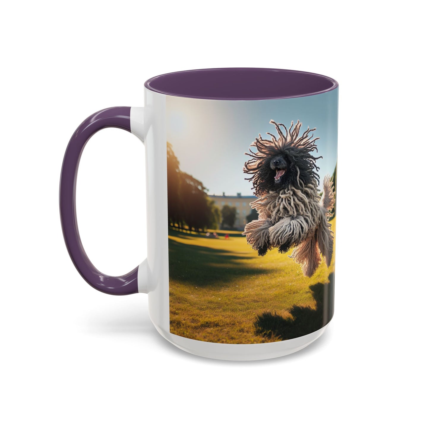 Puli Accent Coffee Mug - Perfect Gift for Dog Lovers