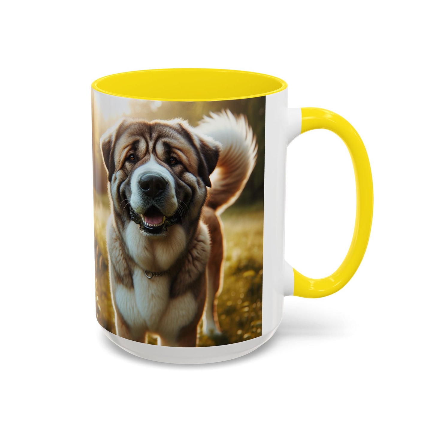 Central Asian Shepherd Dog Accent Coffee Mug - Perfect Gift for Dog Lovers