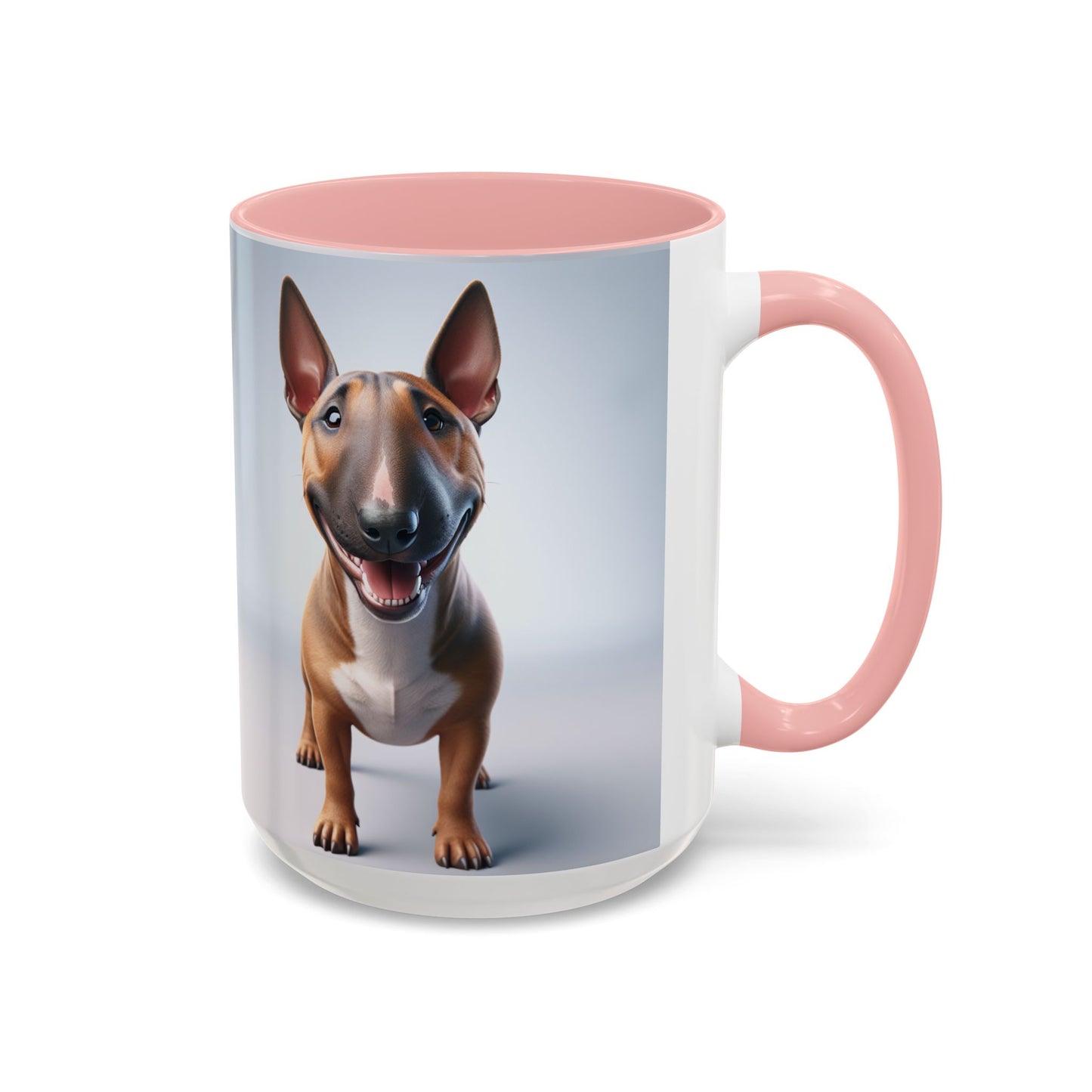 Miniature Bull Terrier Accent Coffee Mug - Perfect Gift for Dog Lovers