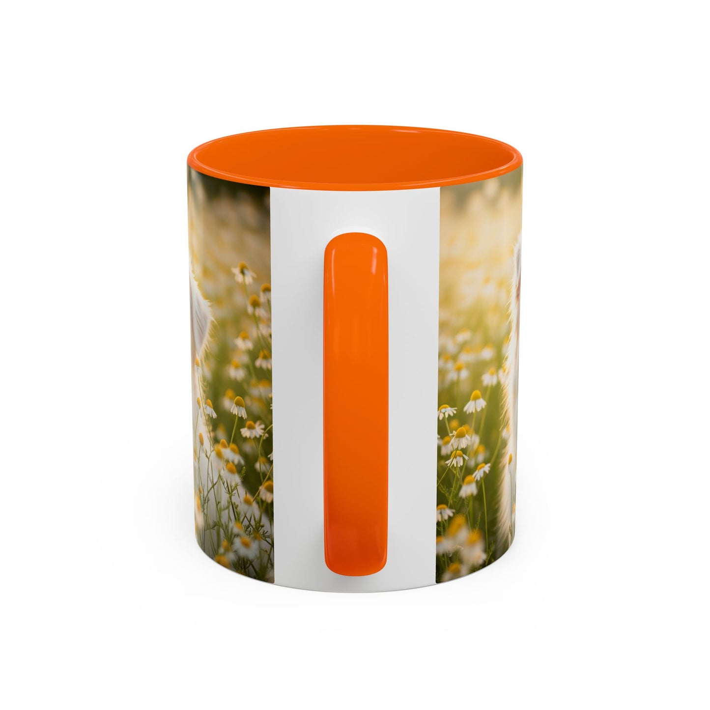 Russkaya Tsvetnaya Bolonka Accent Coffee Mug - Perfect Gift for Dog Lovers