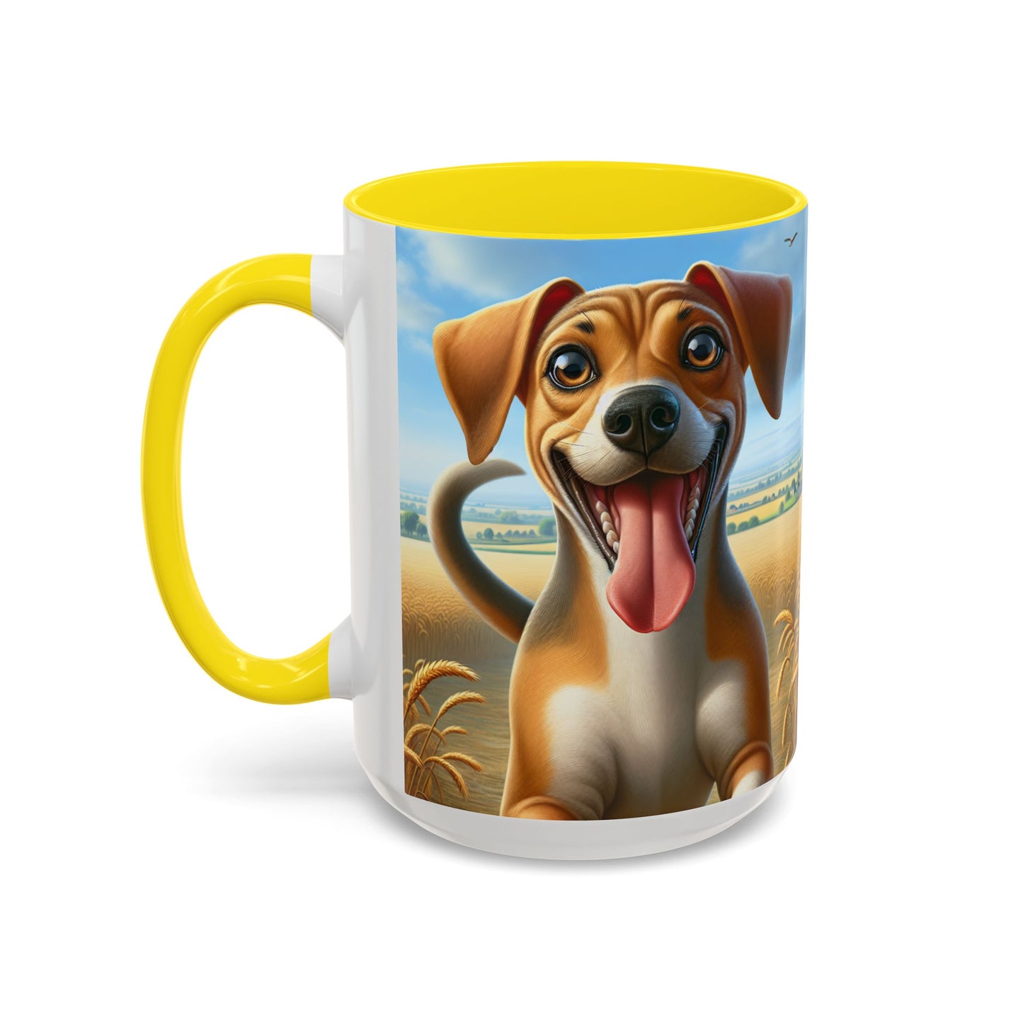Banjara Hound Accent Coffee Mug - Perfect Gift for Dog Lovers