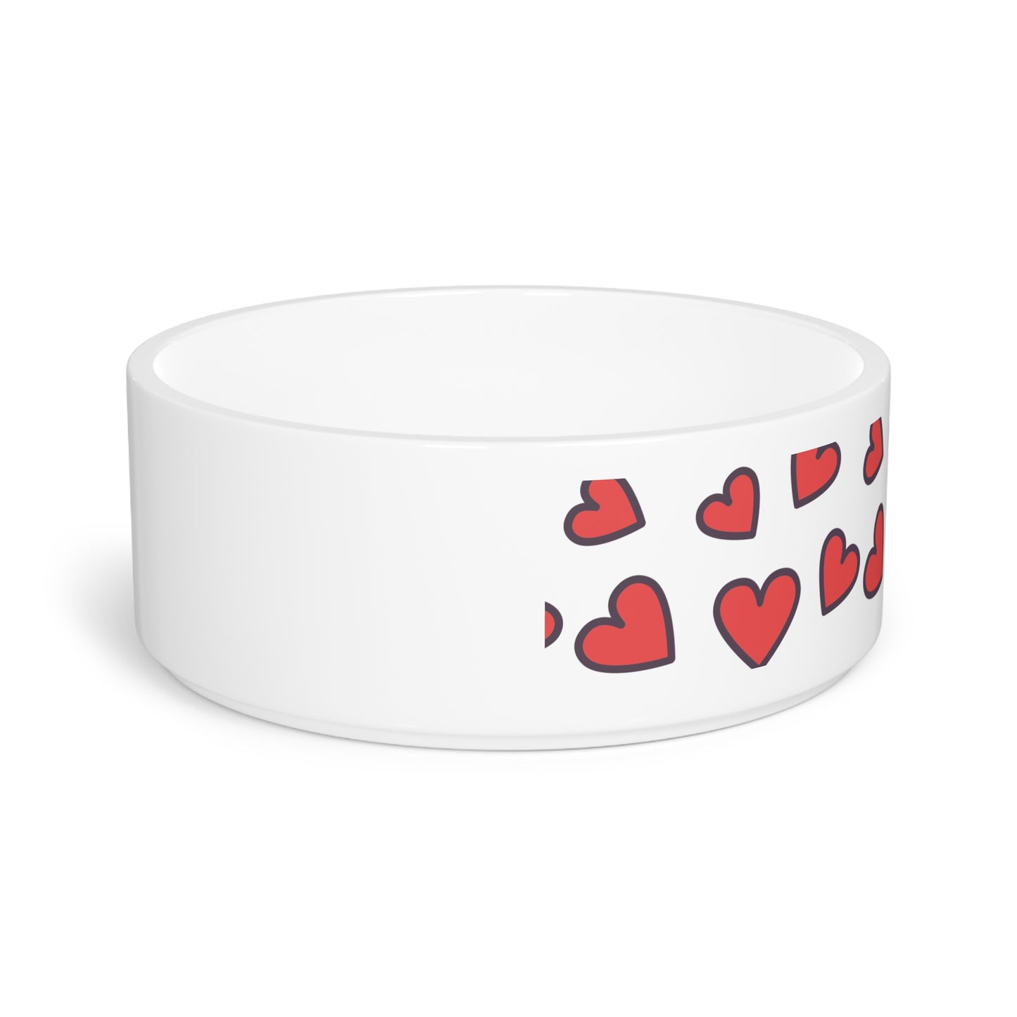 Hearts Pet Bowl