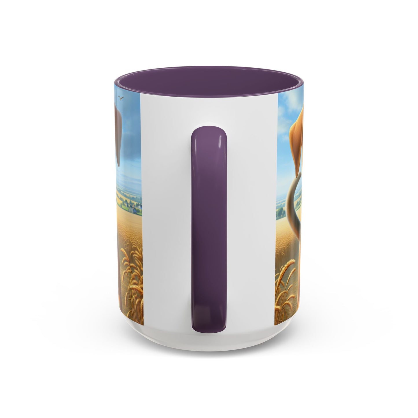 Banjara Hound Accent Coffee Mug - Perfect Gift for Dog Lovers