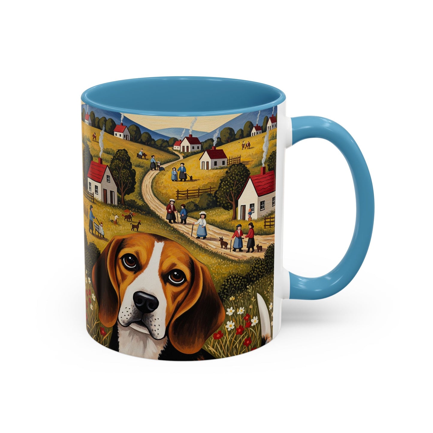 Beagle Accent Coffee Mug - Perfect Gift for Dog Lovers