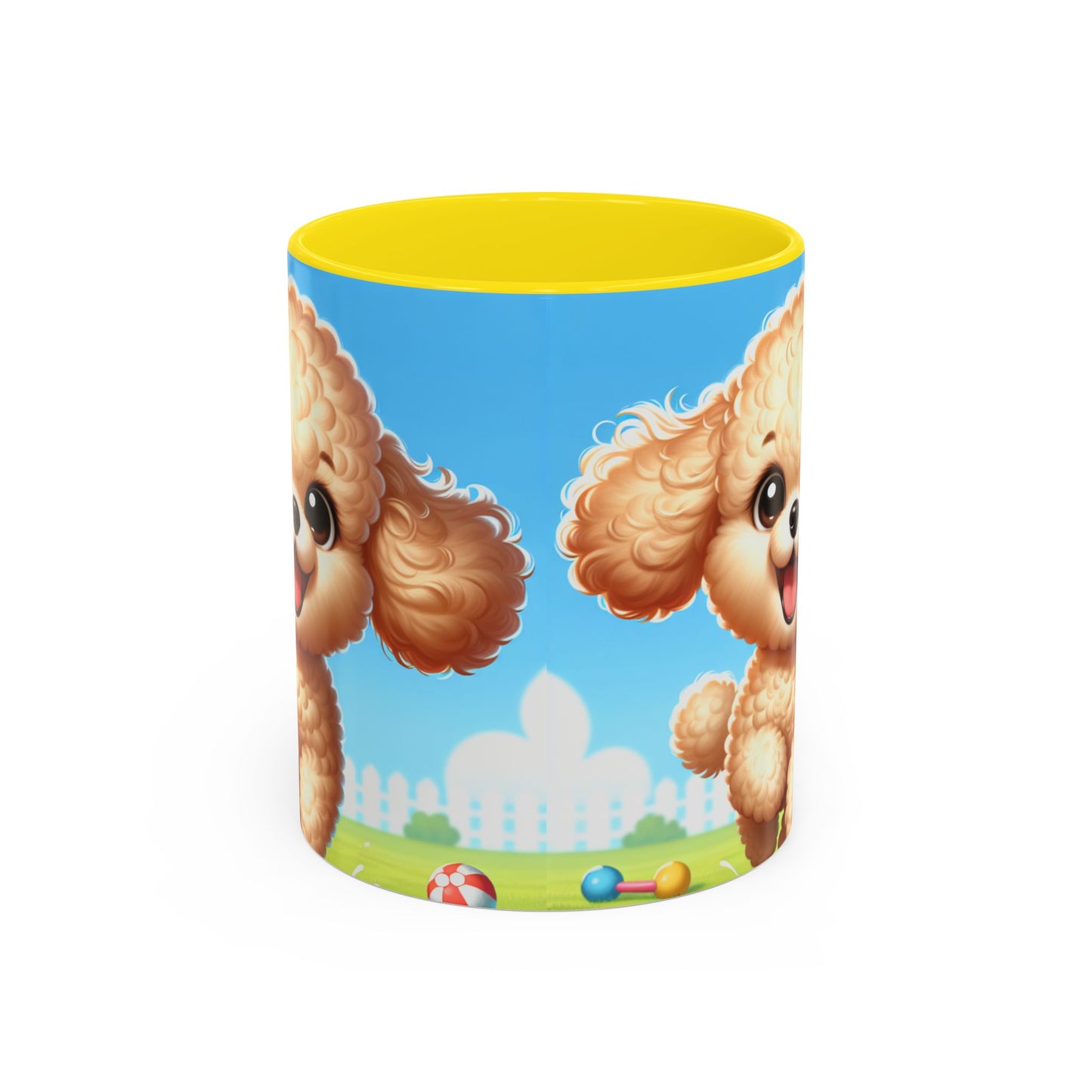 Miniature Poodle Accent Coffee Mug - Perfect Gift for Dog Lovers