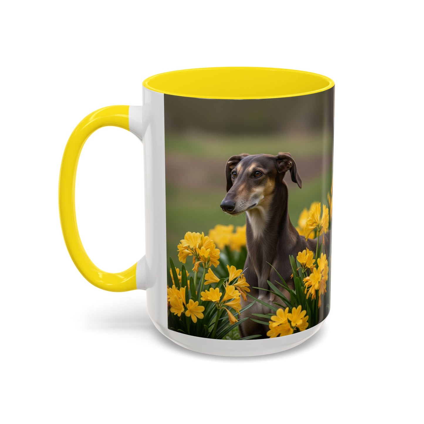 Sloughi Accent Coffee Mug - Perfect Gift for Dog Lovers