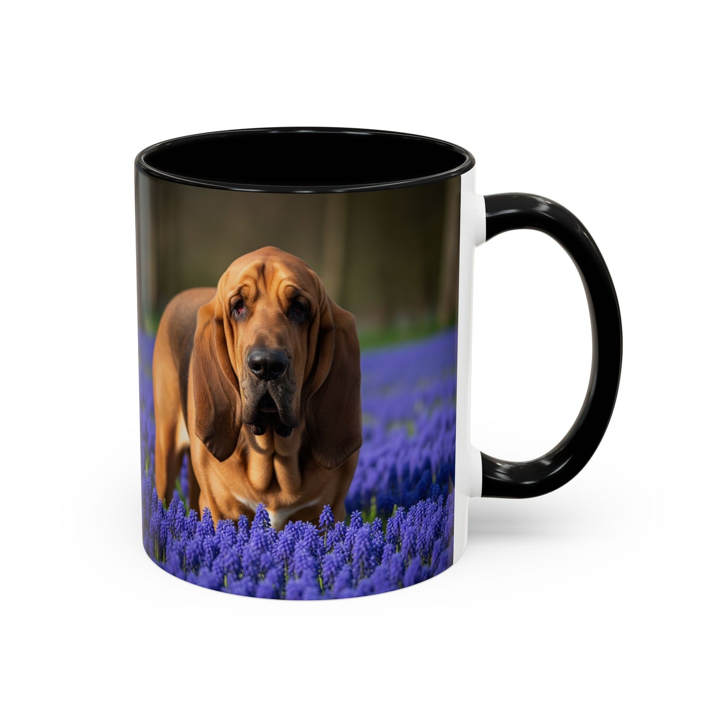 Bloodhound Accent Coffee Mug - Perfect Gift for Dog Lovers