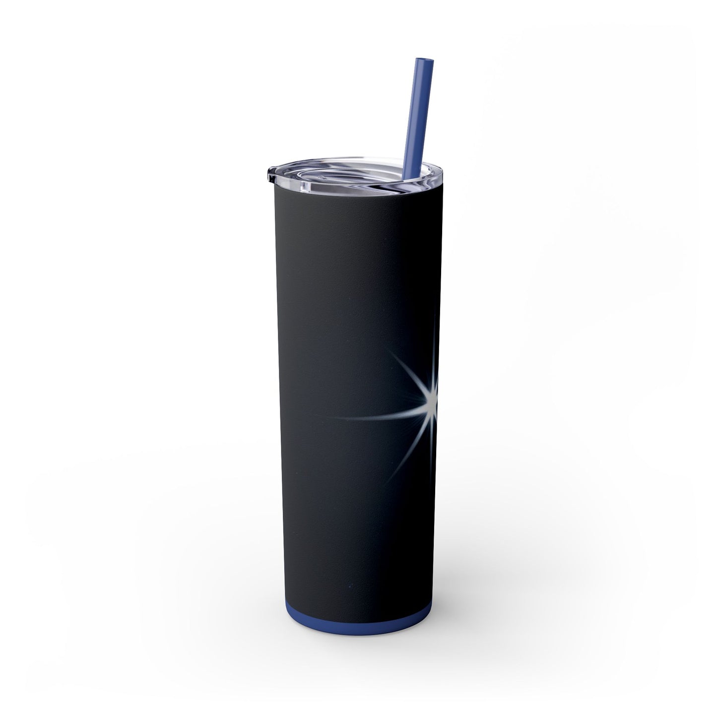 North Star Skinny Tumbler with Straw, 20oz