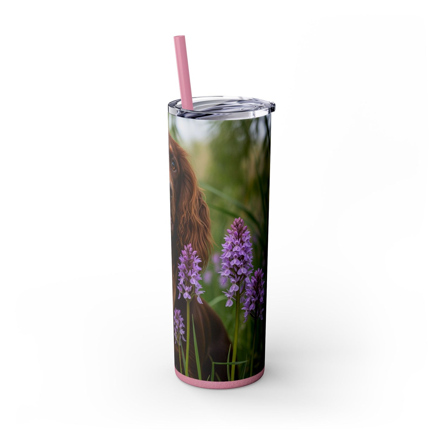 Pont-Audemer Spaniel Tumbler with Straw, 20oz