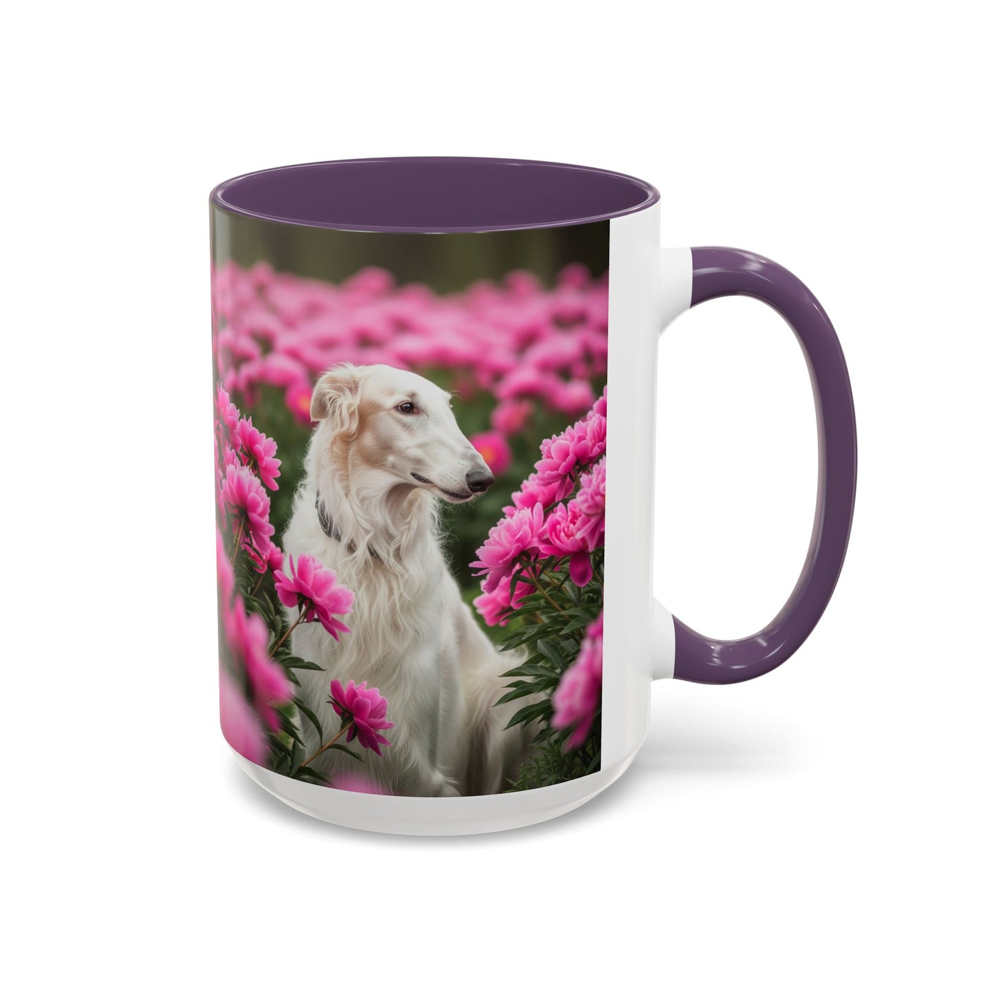 Borzoi Accent Coffee Mug - Perfect Gift for Dog Lovers