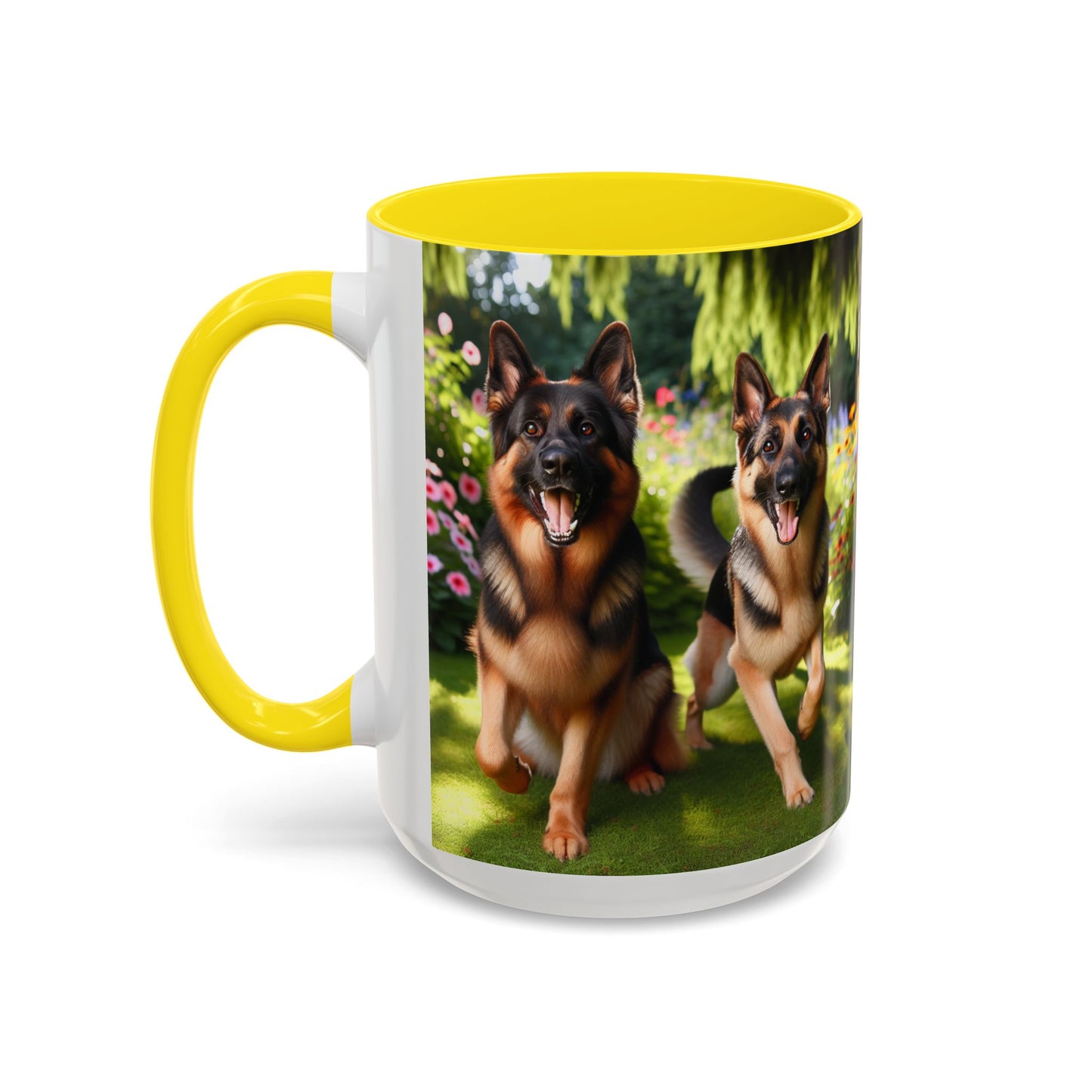 German Shepherd Accent Coffee Mug - Perfect Gift for Dog Lovers