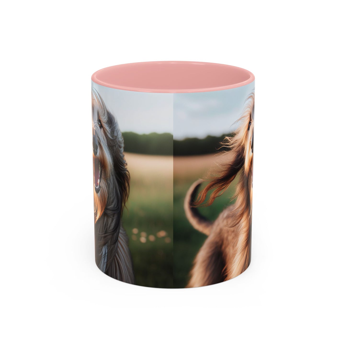 Scottish Deerhound Accent Coffee Mug - Perfect Gift for Dog Lovers