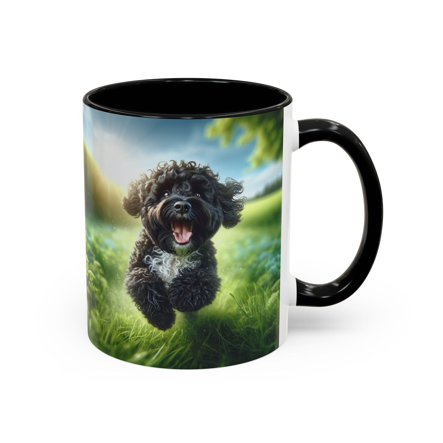 Portuguese Water Dog Accent Coffee Mug - Perfect Gift for Dog Lovers