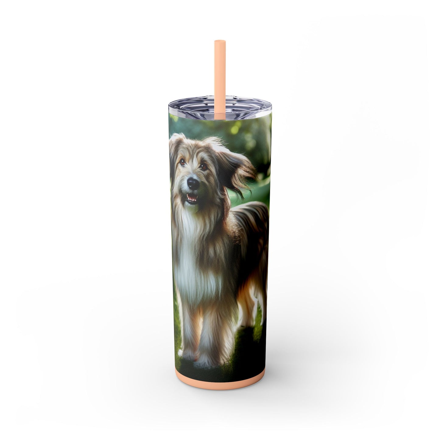 Pyrenean Shepherd Tumbler with Straw, 20oz