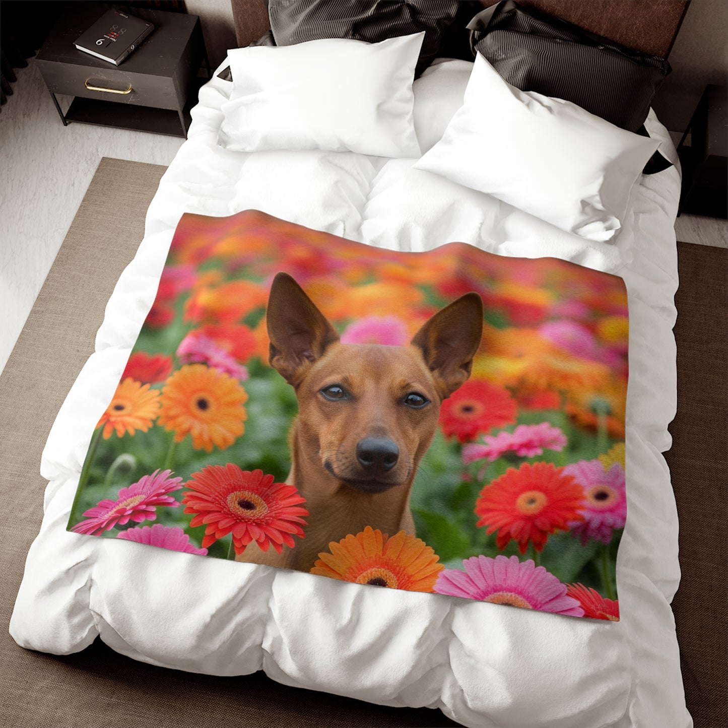 Brazilian Terrier Sweatshirt Blanket