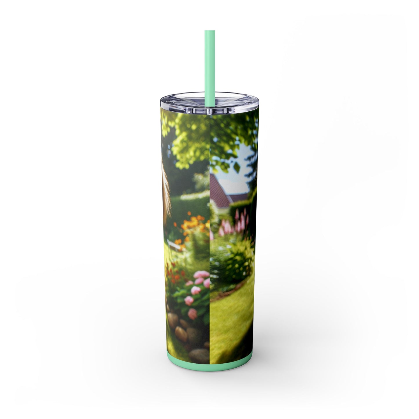 Leonberger Tumbler with Straw, 20oz